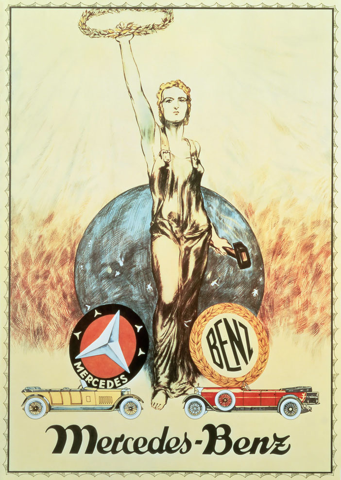 1926 Daimler-Benz merger poster