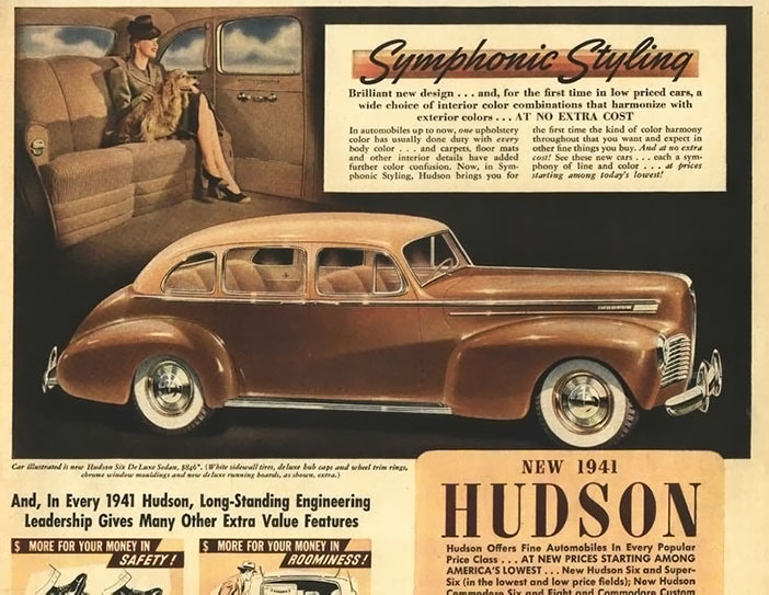 1941 Hudson advert