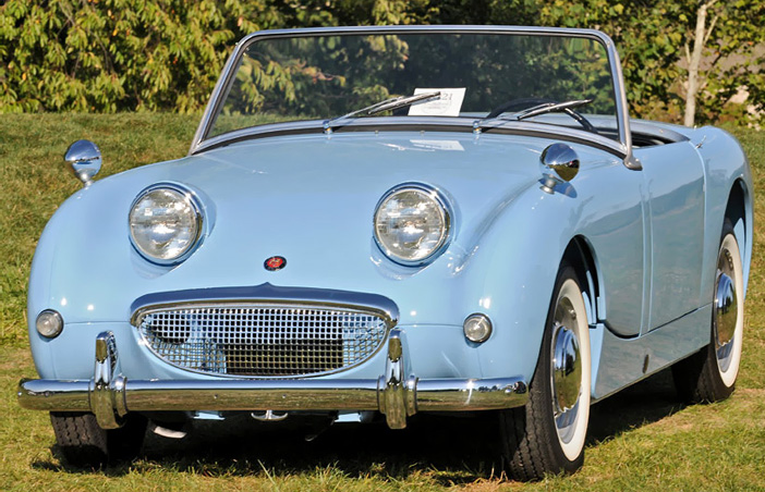 1958 Austin Healey Sprite Mk I front