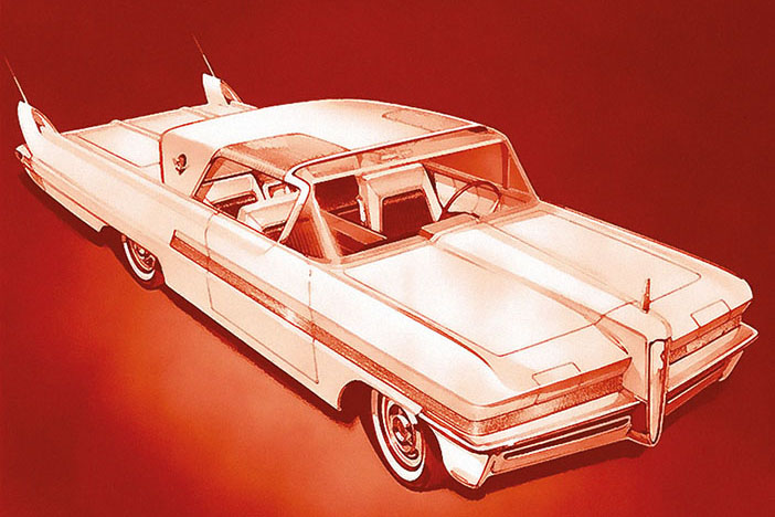 1956 Packard Predictor drawing